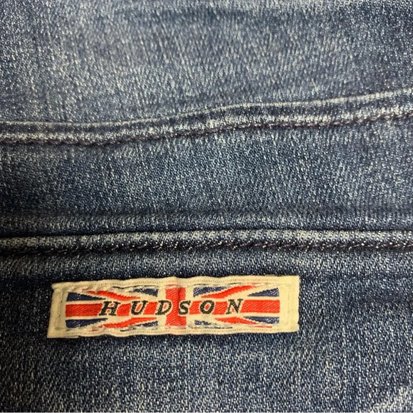 Hudson jeans size 27 Collin flap skinny ankle slightly dark wash - Picture 2 of 12